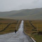 this is the road leads to a small remote tibetan town of Aba in the north edge of Kham