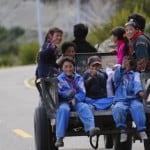 A happy ride to school