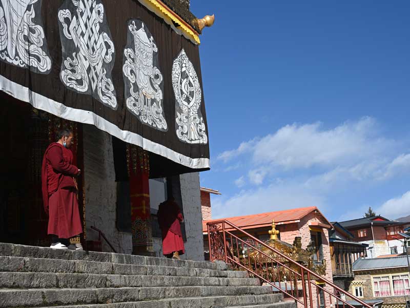 Datzang monastery main hall