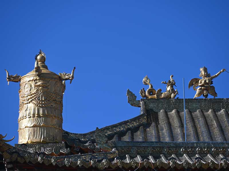 Datzang monastery dharma symbol
