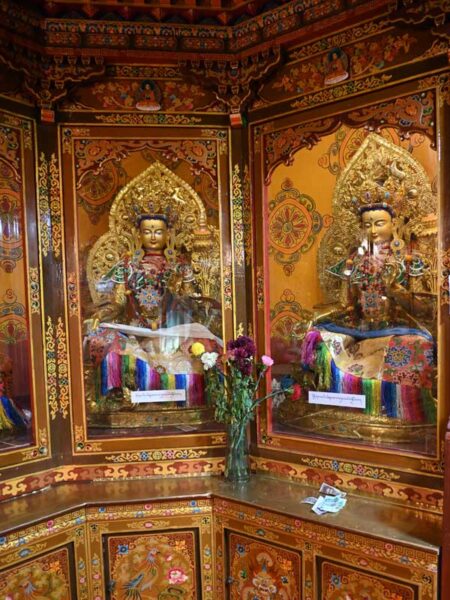 Dorje Drak buddha cabinet