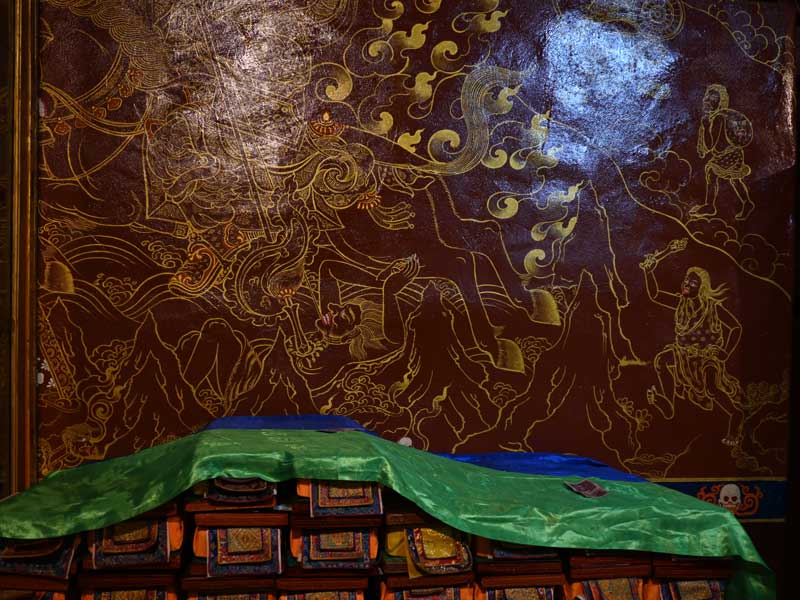 Dorje Drak mural