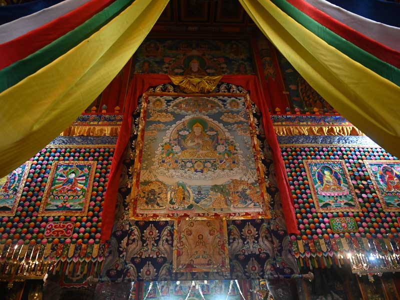 Dowa monastery Tsongkapa