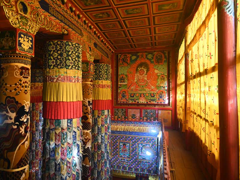 Dowa monastery main hall