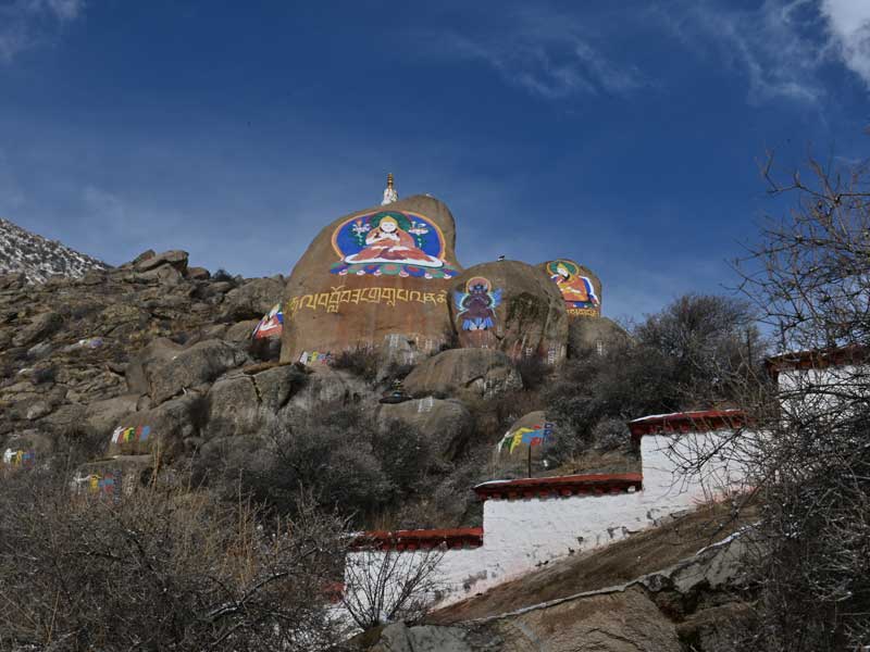 Drepung Tsongkarpa painting
