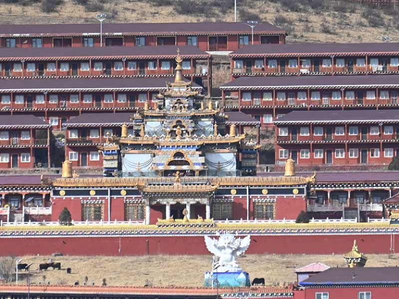 Ewam Monastery main hall