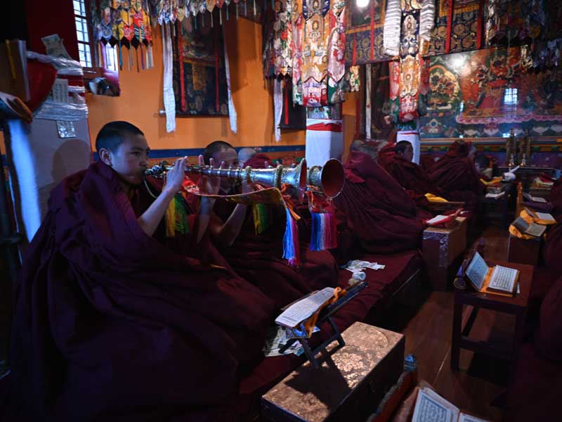 Gari Monastery ritual