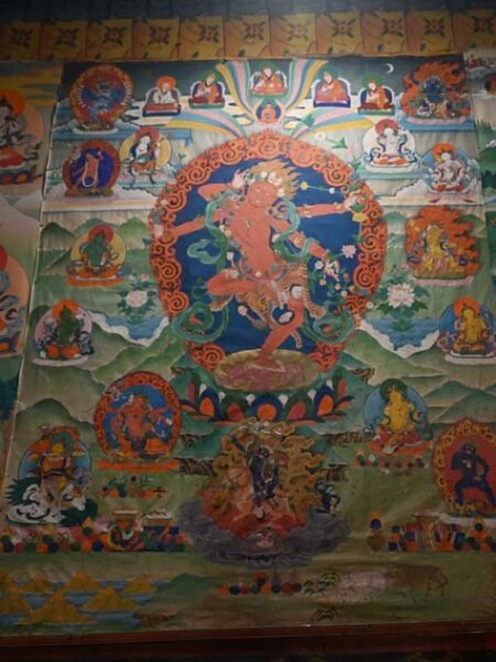Gonchen-Monastery-mural