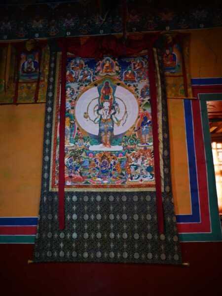 Gongkar Chode Avalokitasvara Thangkar