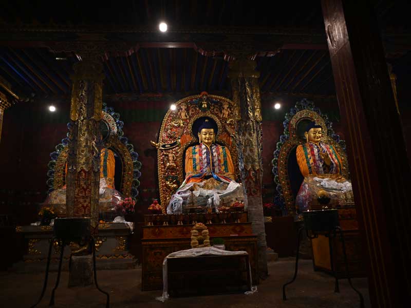 Gungtang Gonpa buddhas