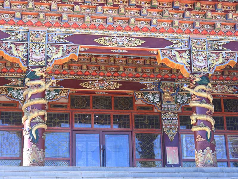 Gyirong-Monastery-gate