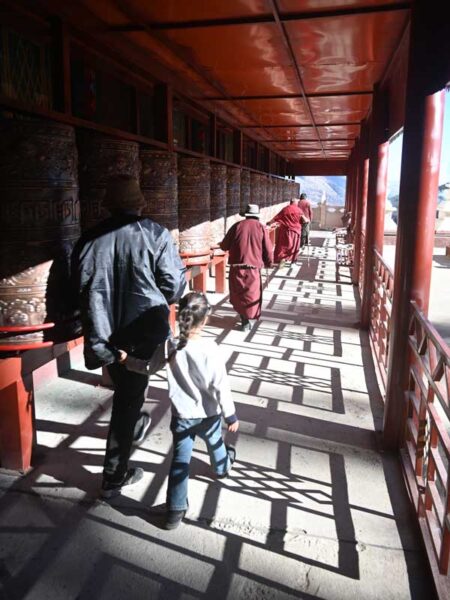 Monastery-pilgrims