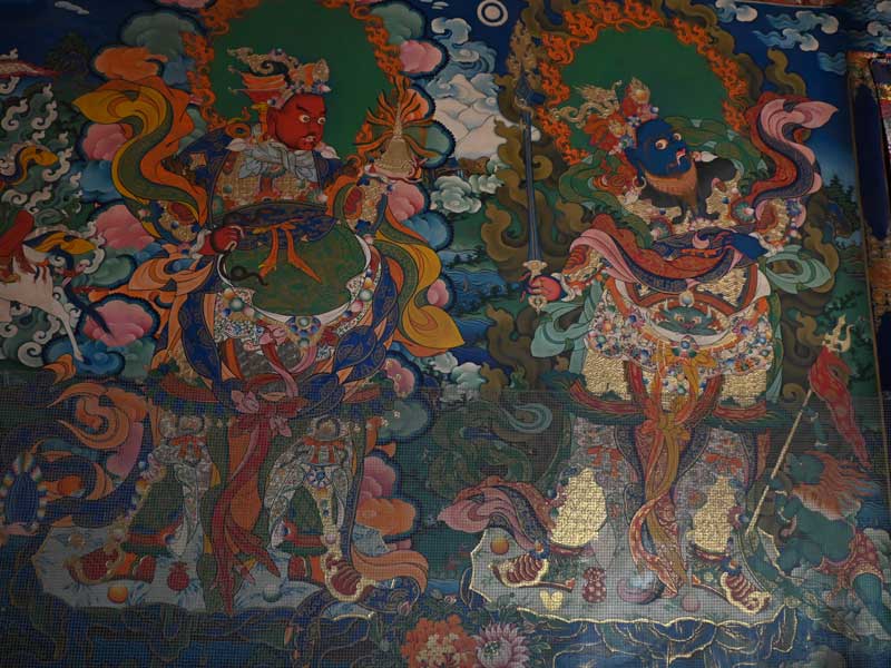 Heavenly Kings of Virupaksa and Virudhaka