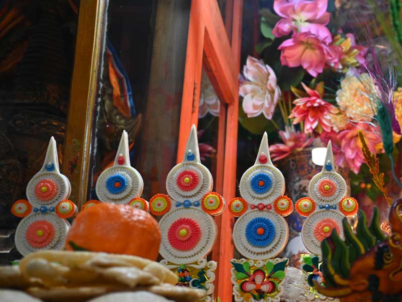 Jampa Lakhang offering