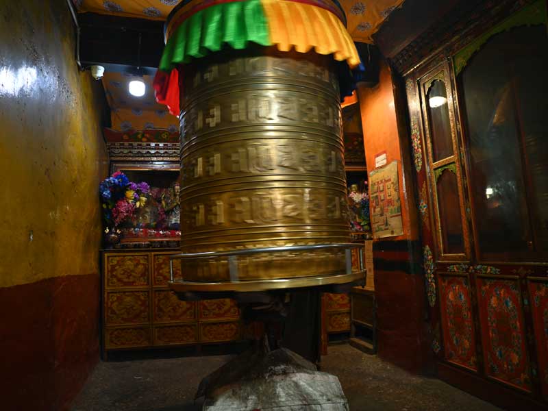 Jampa Lakhang prayerwheel