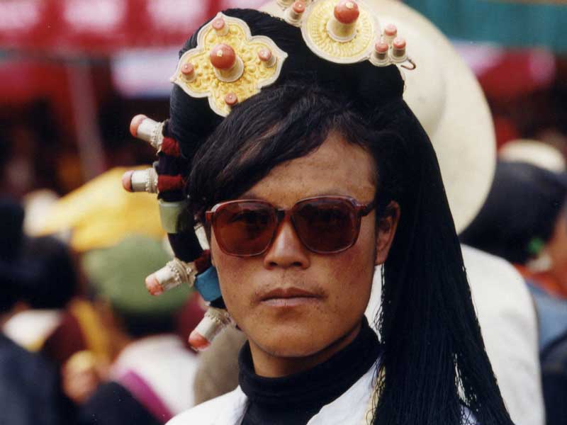 Khampas in Litang Festival