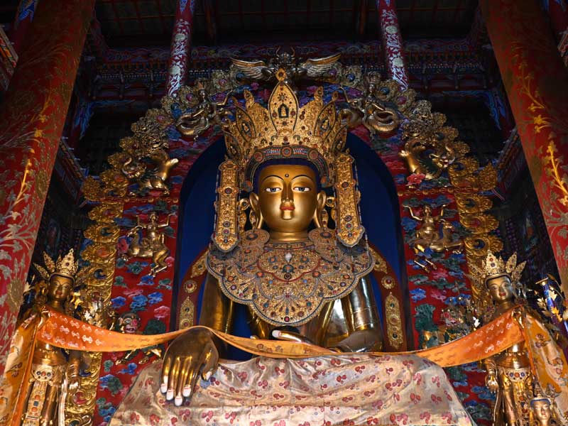 Jowo buddha in Longwu