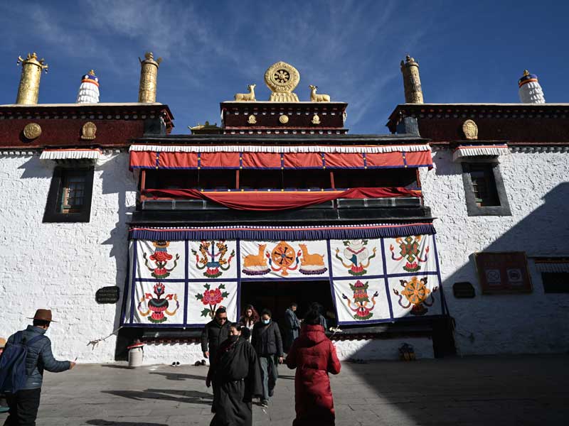 Lower Tantric College main hall