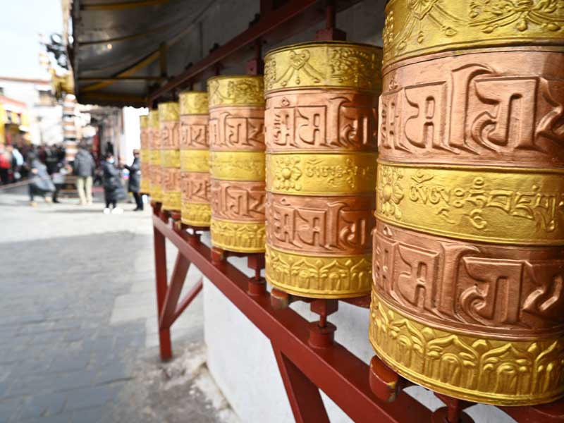 prayer wheels