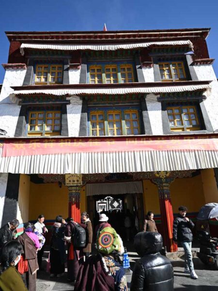 Meru Monastery entrance
