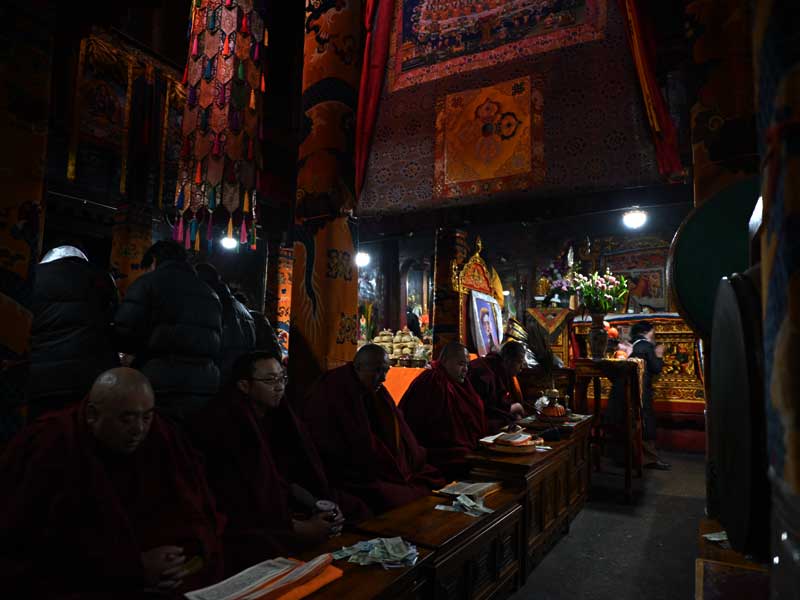 Meru Monastery ritual