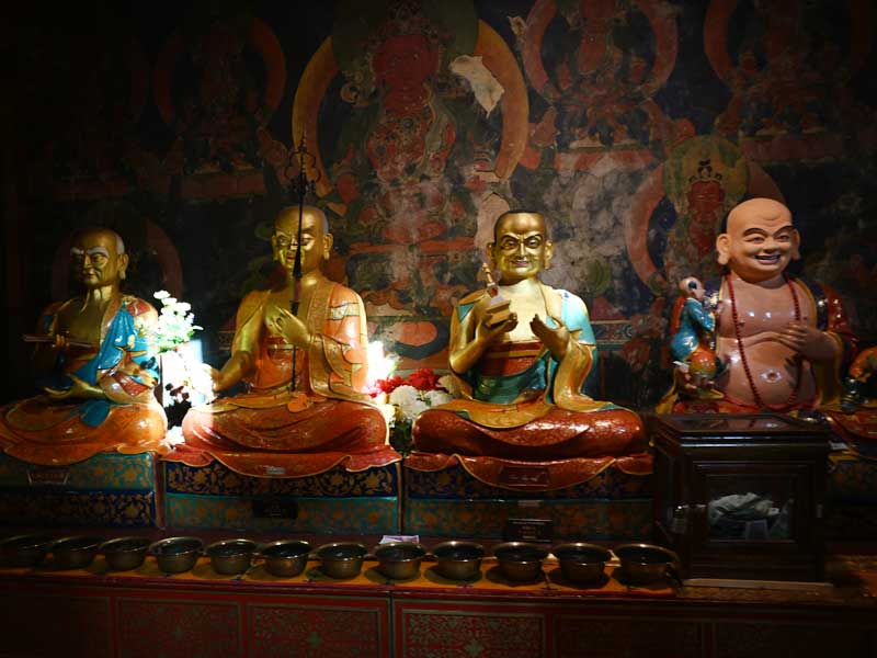 Mindroling Sakyamuni disciples
