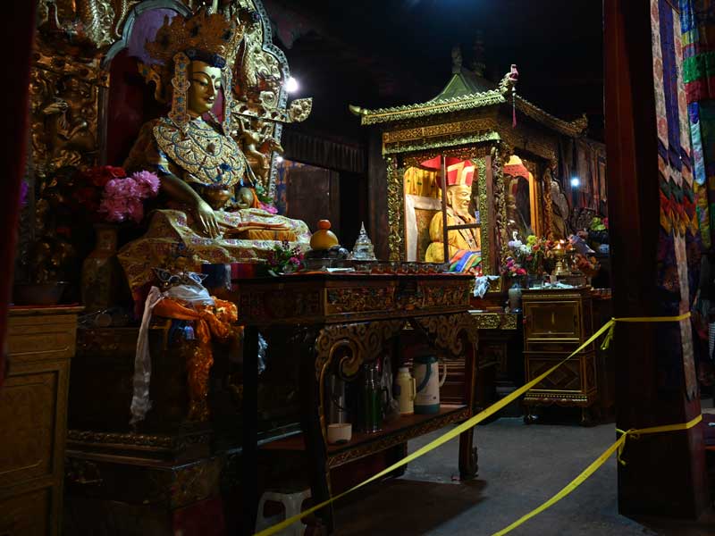 Mindroling buddha statue