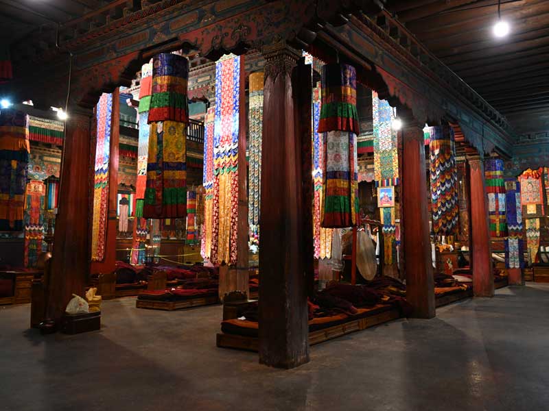 Mindroling tantric hall