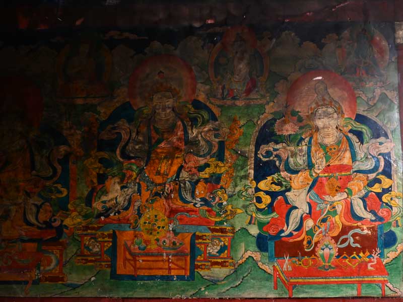 Mindroling wall painting