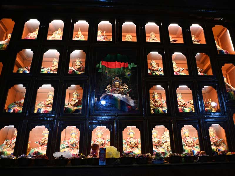 Nechung Buddhist niche