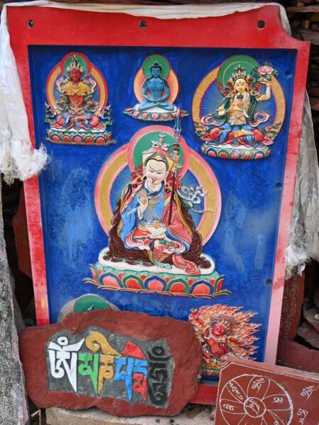 Nechung stone carving