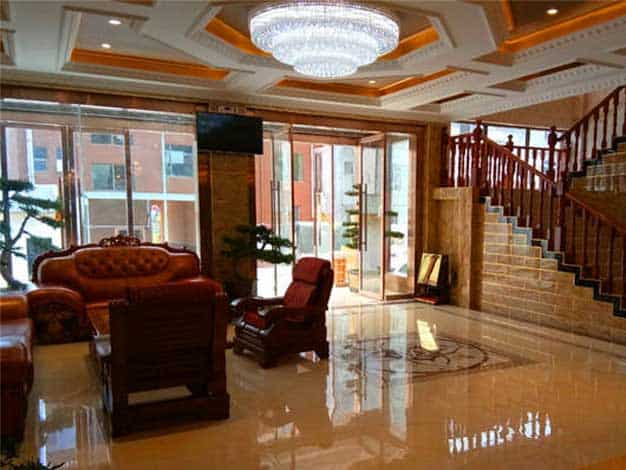 Hotel lobby