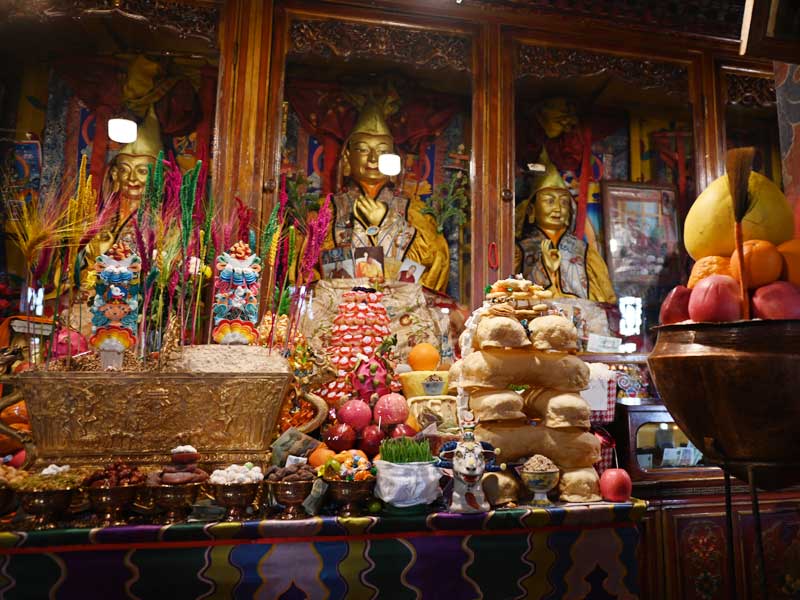 Rabsal buddha statues