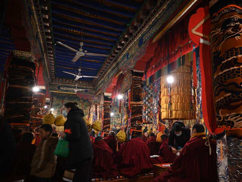 Ramoche Monastery ritual