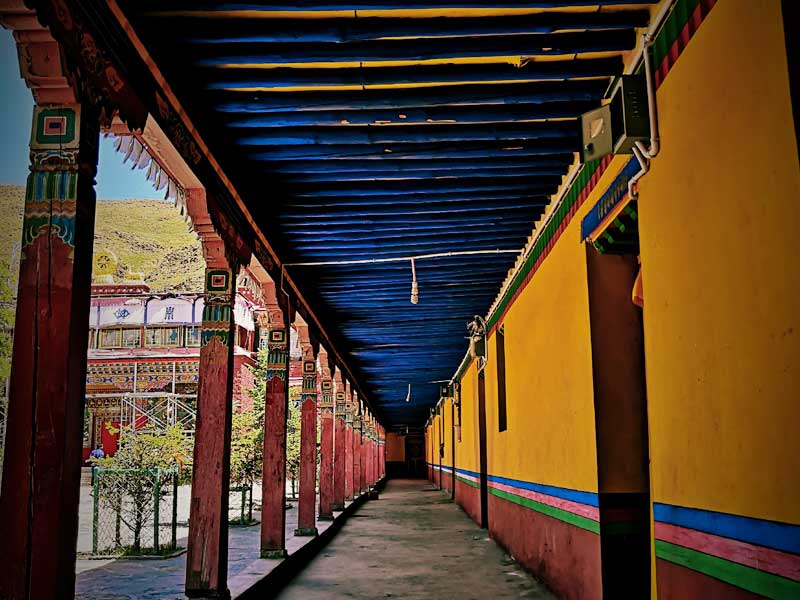 Samding side cloister