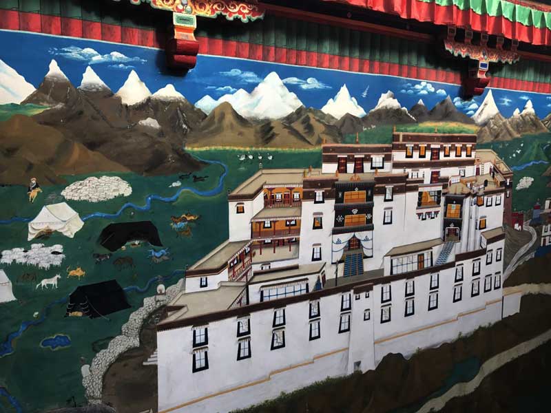 The mural