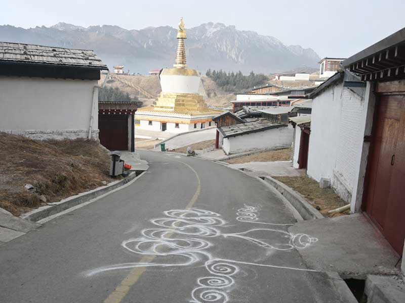 Serkhri Monastery in the morning