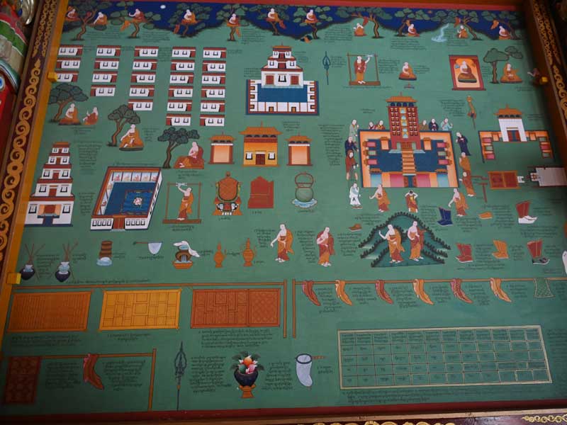 Serkhri Monastery mural