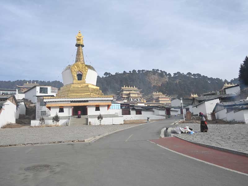 Serkhri Monastery stupa