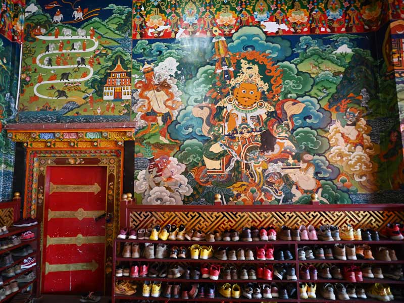 Sershul-gonpa-mural