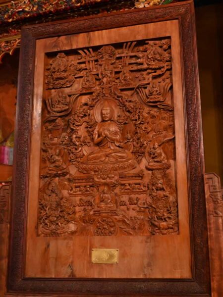 Shabten wood carving