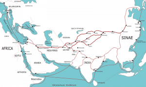 Tea horse trade route