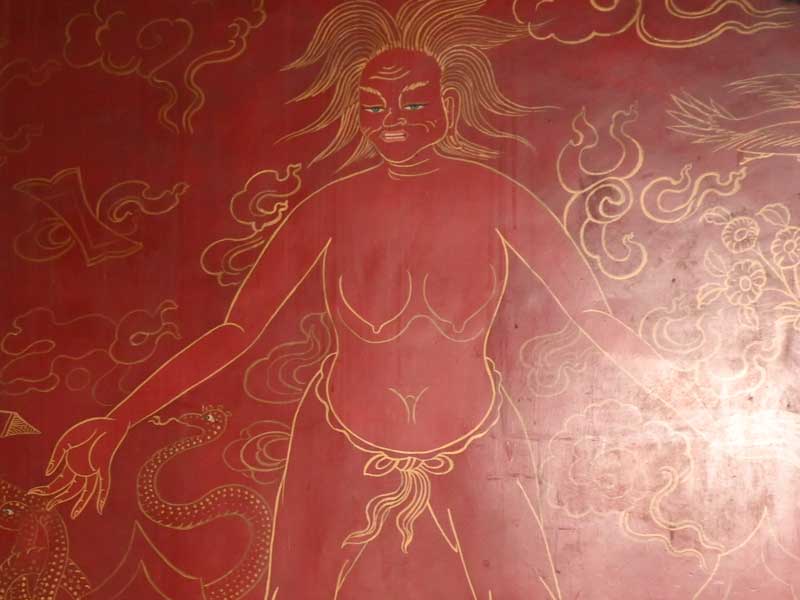 Tengye Ling mural