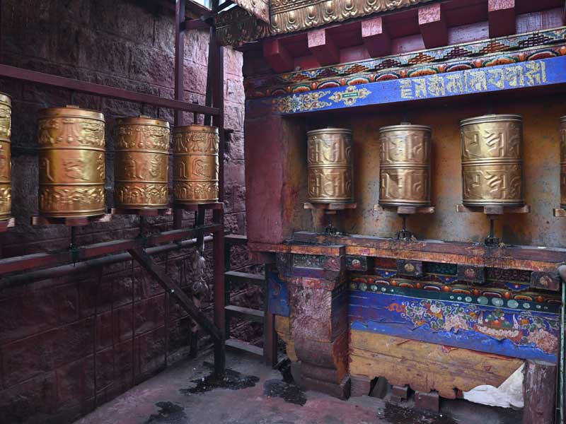 Tengye Ling prayer wheel