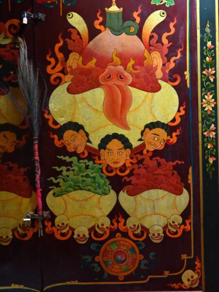 Trode Khangsar Door decorating