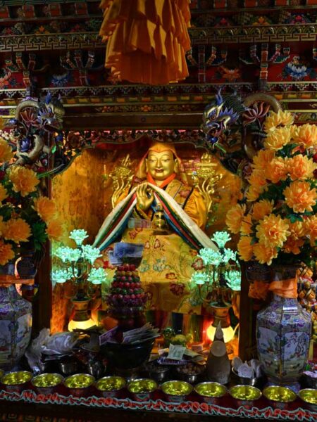 Trode Khangsar buddha statue