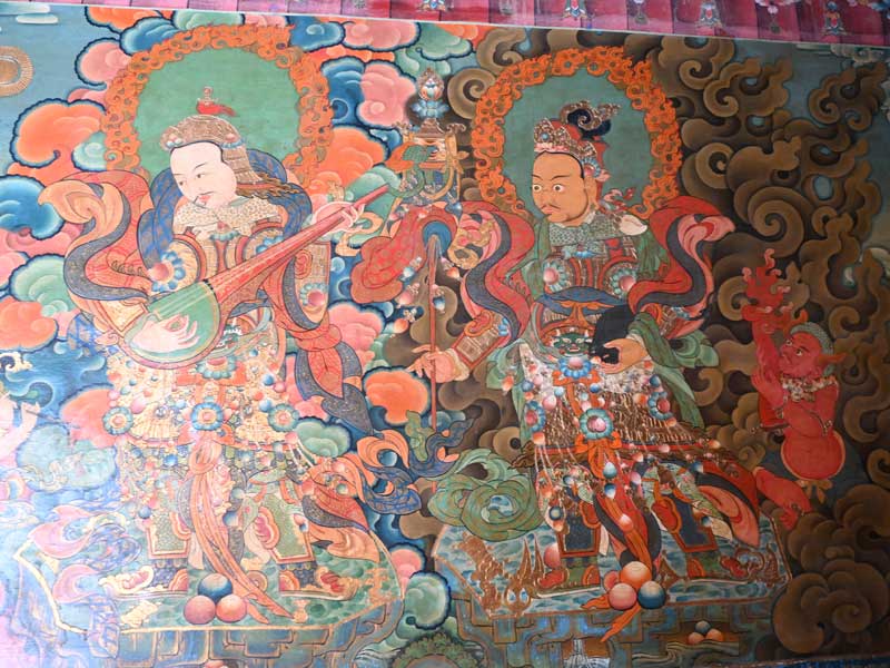 Trudzing heavenly king