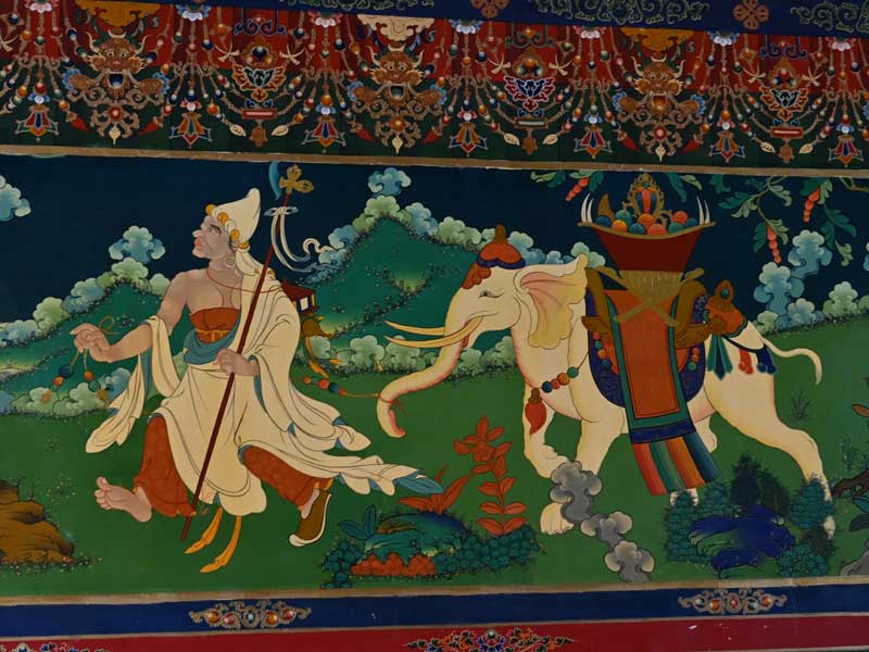 Tsechokling mural