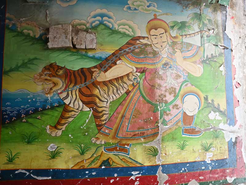 Tsepak Lakhang mural