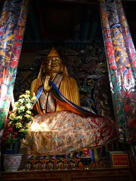 Tsetang monastery Tsongkapa
